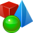 3D Objects Icon 48x48 png
